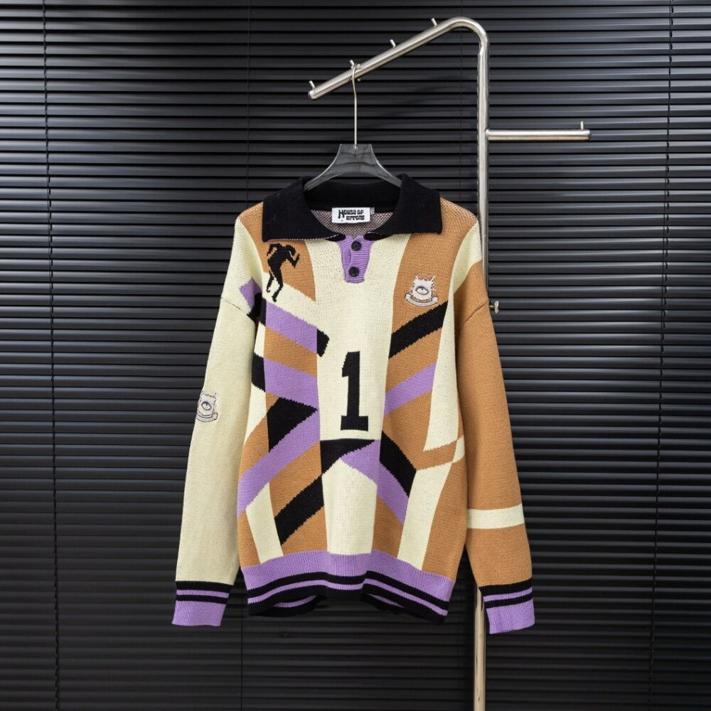HOUSE OF ERRORS knitted long sweater